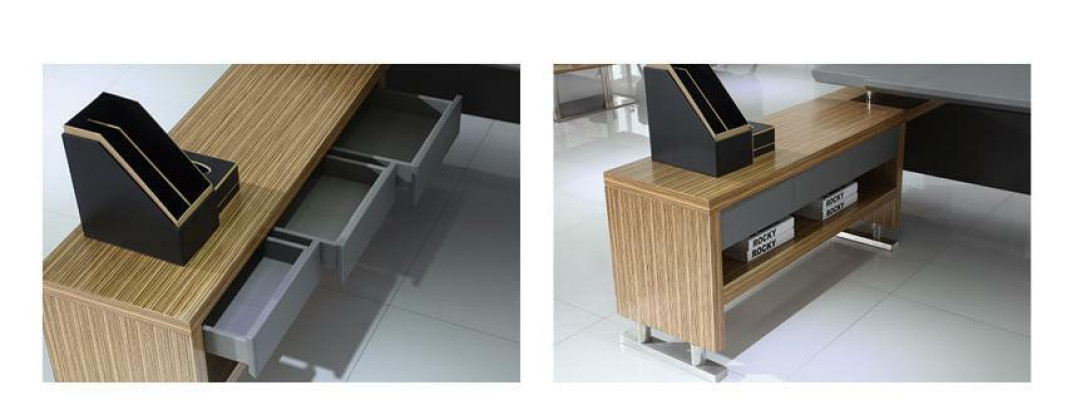 Complete set furniture 2 pieces. Desk Designer Office Work Room Armchair