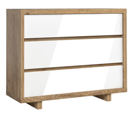 Complete's Bedroom Set Bed Bedside table Wardrobe Chest of drawers Design 5 pcs.