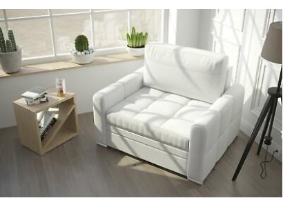 Luxury TV Relax Chesterfield Club Armchair Lounge 1 Seater Fabric