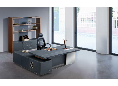 Luxury Furniture Office Set Corner desk Filing cabinet Cabinets Wardrobe