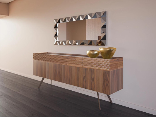 Modern Design Dining room Complete Dining table 4x Chairs Luxury Sideboard new Display case