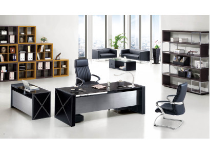 Modern Office Set Designfurniture Desk Shelves stainless steel Filing cabinet