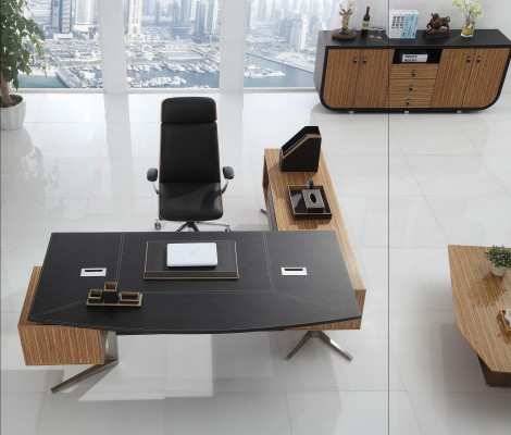 Modern Office Room Set Office Decoration Furnishings Complete Set Furniture Table