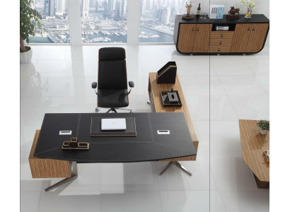 Modern Office Room Set Office Decoration Furnishings Complete Set Furniture Table