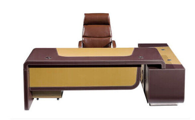 Modern Office furniture Corner Desk Table Chef Desk + Chest of drawers