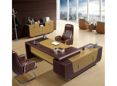 Modern Office furniture Corner Desk Table Chef Desk + Chest of drawers