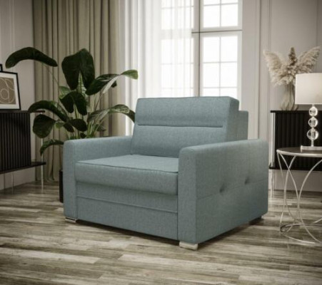 Relax Fabric Textile Lounge Television 1 Seater Armchair Design Chair Upholstery Club new