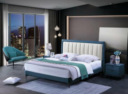 Bedroom Group Bed Luxury Furniture Beds Bedside tables 3pcs. suite