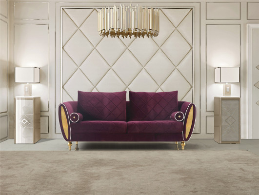 Designer Sofa Sofa set 3+2+1 Seater Couch Upholstery Suite Living room