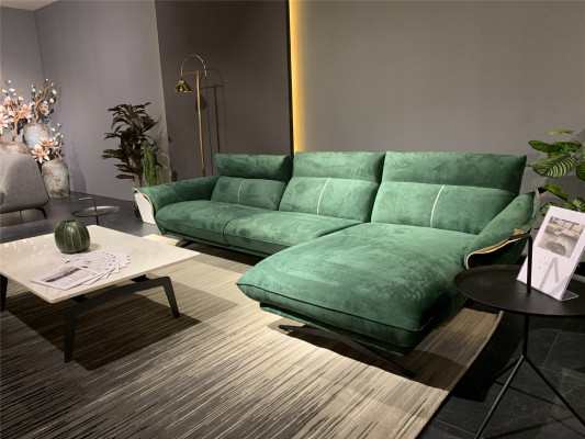 Design Fabric Corner sofa L-shape Sofa Couch Design Decoration Upholstery Textile Modern