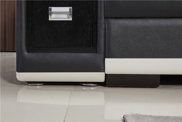 Leather sofa Living landscape Corner Suite Design Modern L-shape Corner sofa