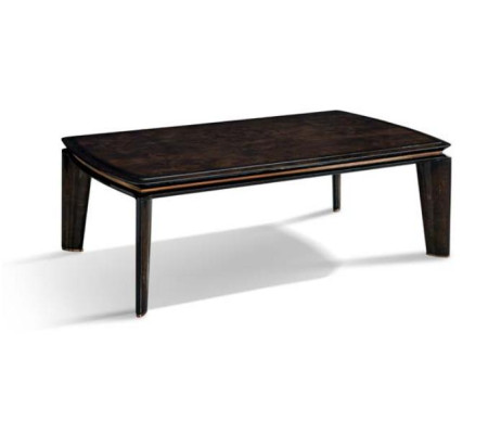 Coffee table Dark brown Wood Luxury Living room new Modern Design