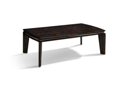 Coffee table Dark brown Wood Luxury Living room new Modern Design