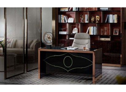 Office cupboard Brown Wood Study room Brown Modern Design Furniture Luxury Wardrobe