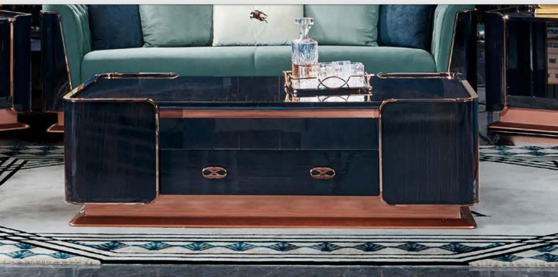 Coffee table Wood Brown Noble Tables Modern Design Furniture Luxury Living room