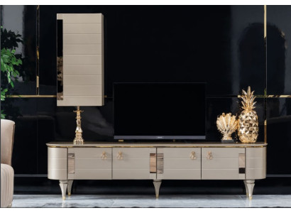 Sideboard Wardrobe Wall Modern tv Wood Suite Set Furniture Wall unit Display case TV cabinet