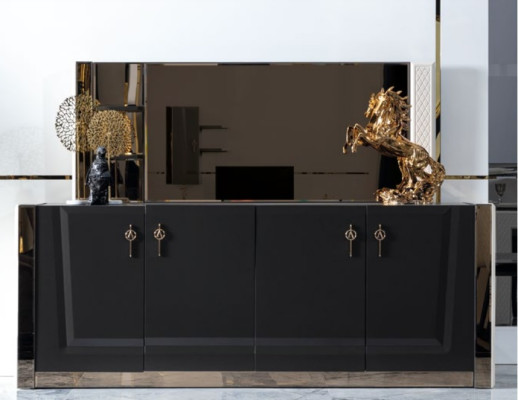 Furniture Group new set 2 pieces. Chest of drawers Mirror Chests of drawers Wardrobe Luxury Shelf Console