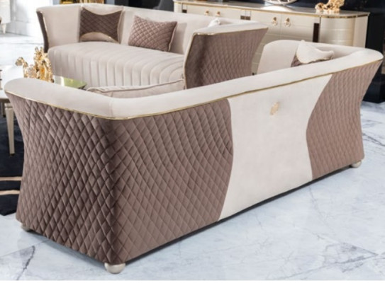 Upholstery Suite Sofas Couch Designer Sofa set 3+1+1 Seater Fabric Couches
