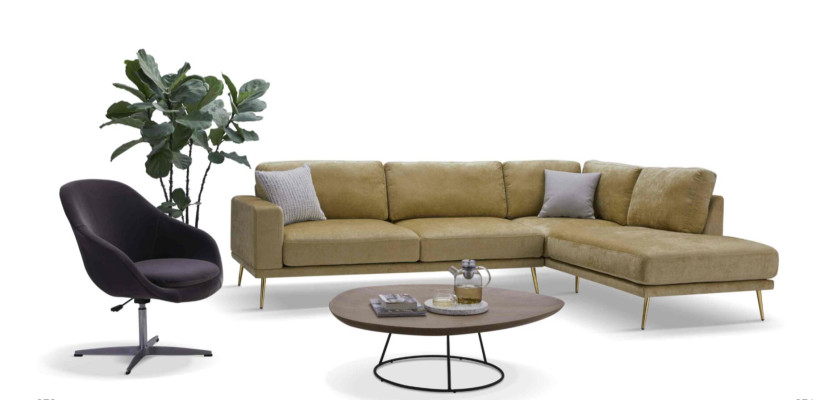 Design Fabric Corner sofa L-shape Sofa Couch Design Upholstery Textile Decoration Modern