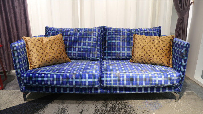 Design Upholstery Luxury Seat Sofa Couch Textile Sofa 2 Seater new