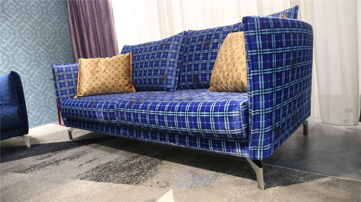 Design Upholstery Luxury Seat Sofa Couch Textile Sofa 2 Seater new