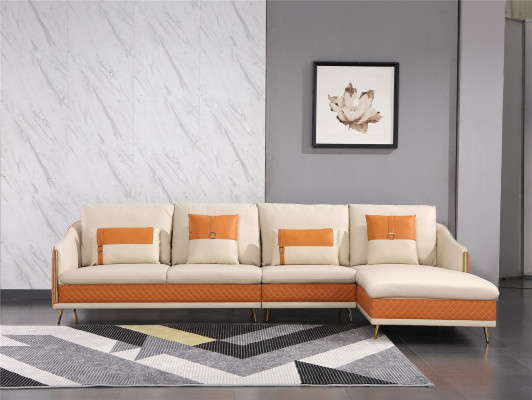 Couch Corner sofa Leather Living landscape Suite Deco Design Modern Sofa L-shape