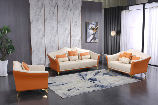 Sofa Upholstery Leather Couch Seat Complete Set Modern Suite 3+2+1 Seater