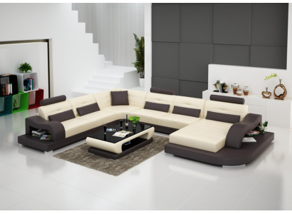 Corner sofa Sofa Couch Upholstery Corner Seat Living landscape Suite U-shape