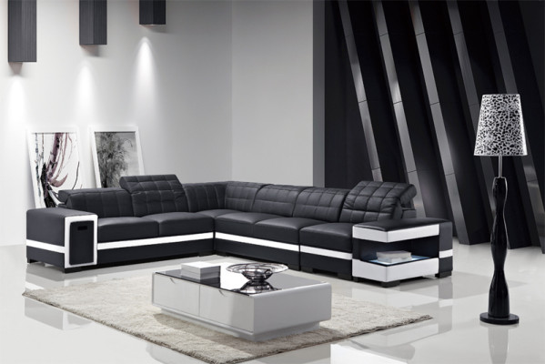 Designer Sofa Couch Corner sofa Upholstery Deco Suite Living landscape L-shape