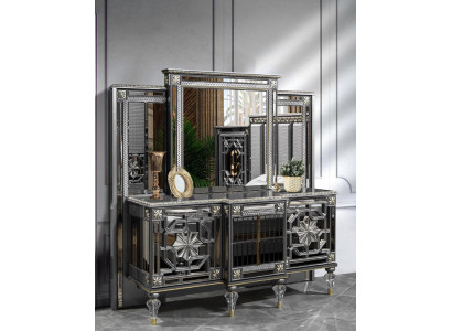 Dressing table Console table Dressing table Dressing table Chest of drawers Gray Wood