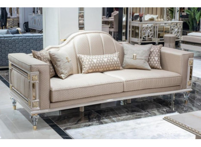 Three Seater Sofa 3 Seater Classic Couch Fabric Sofas Design Living room new