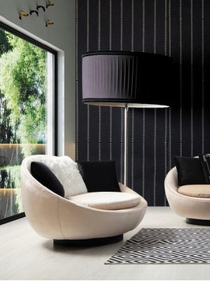 Textile Couch Living landscape Suite Design Modern Sofa set 2+1+1