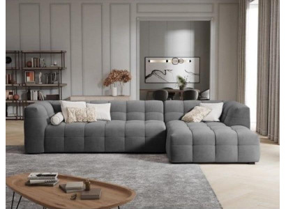 Fabric Corner sofa L-shape Sofa Couch Design Upholstery Modern Textile Seat Cushion Group