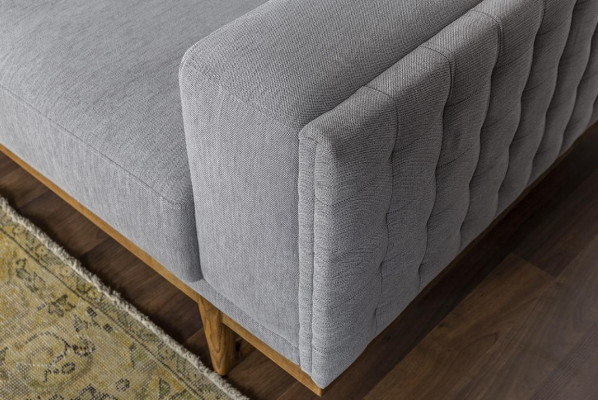 Three Seater Sofa 3 Seater Fabric Sofa Sofas Modern Gray Fabric Couch new
