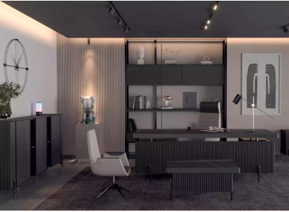Designer Office furniture Desk Sideboard Black Study room furniture