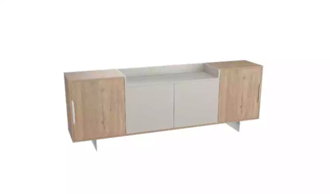 Corner desk Sideboard Study room Modern Wood Office Furnishings