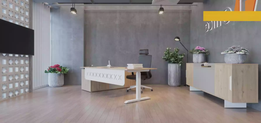 Corner desk Sideboard Study room Modern Wood Office Furnishings