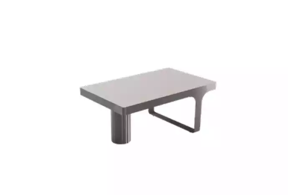 Luxury coffee table office designer furniture table side tables wood grey