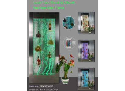 Led Water Wall Bar Shelf Column Water Columns Decorative Counter Shelves Designer