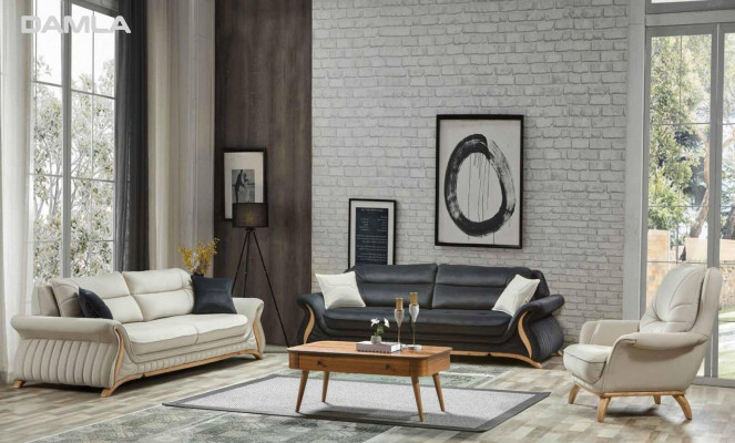 Armchair Upholstery Seater Design Couch Armchair Relax Imitation leather Lounge Living room