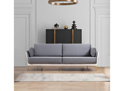Sofa Luxury Furniture Living room Textile Velvet fabric Three Seater Design Modern