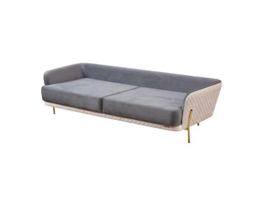Sofa Luxury Furniture Living room Textile Velvet fabric Three Seater Design Modern