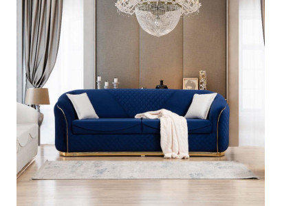 Three Seater Fabric Sofa Couch Upholstery Furniture Modern Living room Design new