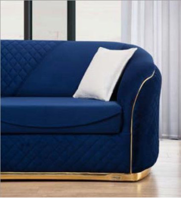 Three Seater Fabric Sofa Couch Upholstery Furniture Modern Living room Design new