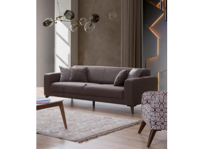 Three Seater Luxury Sofa 3 Seater Sofas Seat Fabric Design Couch Furniture Style Textile