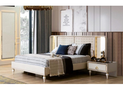 Double bed Bed Luxury Beds Wood Bed frame e Bed frame Furniture Design Modern