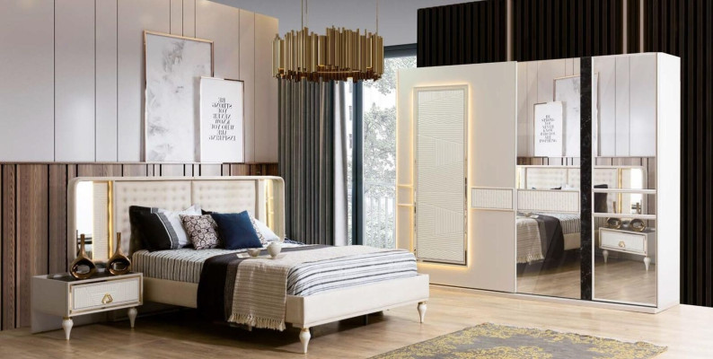 Double bed Bed Luxury Beds Wood Bed frame e Bed frame Furniture Design Modern