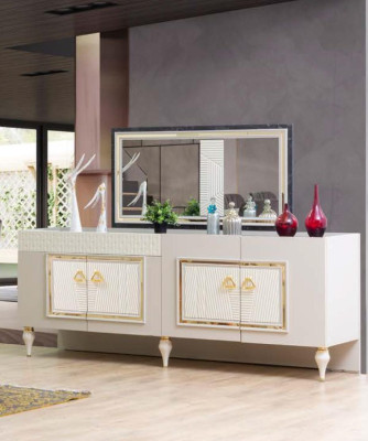 Chest of drawers with Mirror Console Furniture Chests of drawers Wardrobe Design Luxury Sideboard new