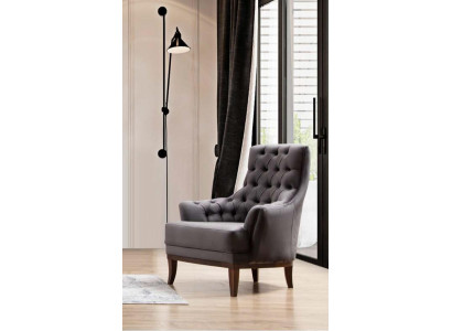 Armchair Luxury Upholstery Designer Textile 1 Seater Upholstery Seat 1 Seater Furniture