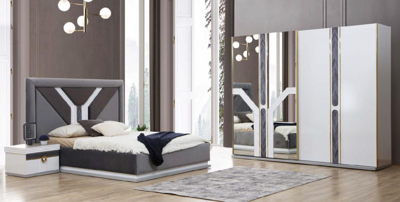 Bedroom Luxury Bedside tables Wood Bedside table Night console Design Side table